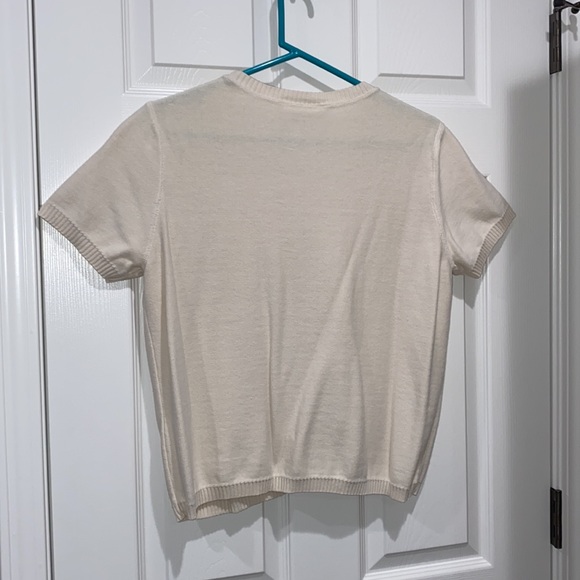 Liz Claiborne Lizwear Jeans - short sleeve pull over sweater Size L - Picture 4 of 4